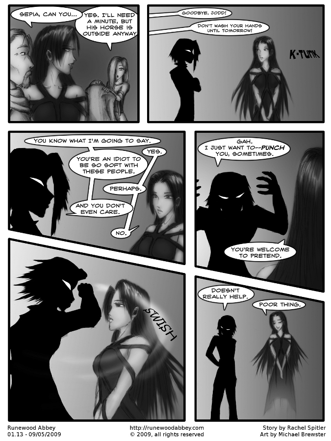 Click for full size. Chapter One – Page Thirteen